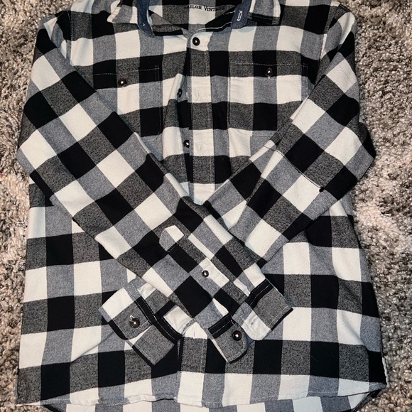 black and white flannel - Picture 4 of 8